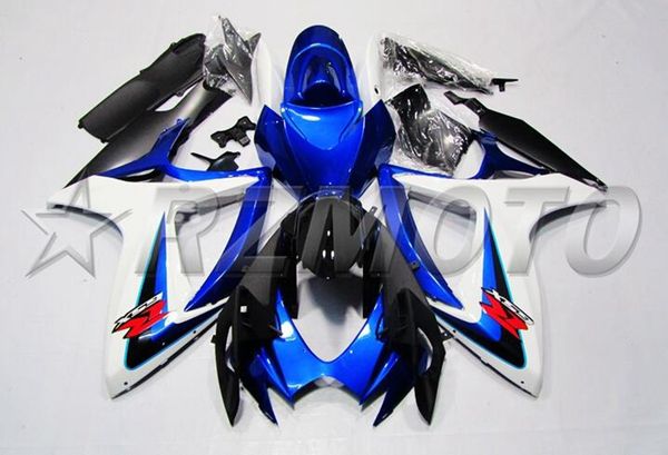 

4gifts new abs motorcycle full fairings set fit for suzuki gsx-r600 gsx-r750 600 750 k6 gsxr 2006 2007 06 07 custom blue
