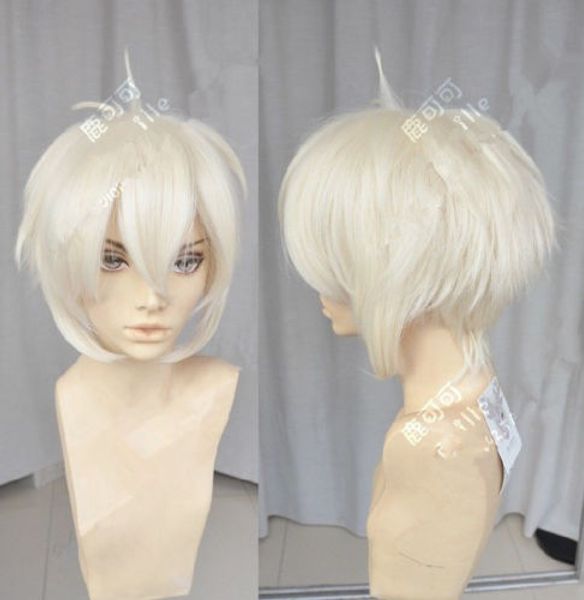 

d.gray-man allen walker short cosplay wig, Black