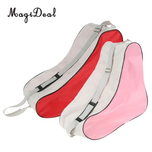 

2pcs oxford inline skates roller skates bag zipper storage carry pouch ultralight outdoor skating sports bag