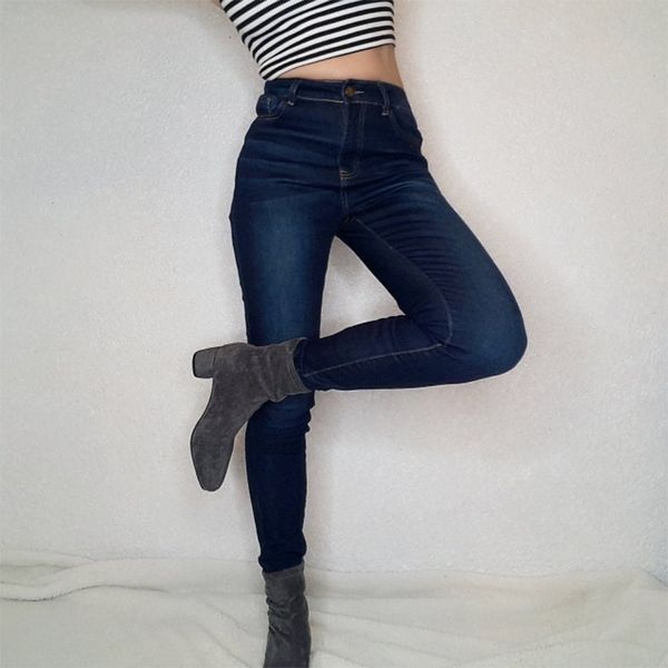 

jeans for women with high waist pants for women plus up large size skinny jeans woman 5xl denim modis streetwear, Blue