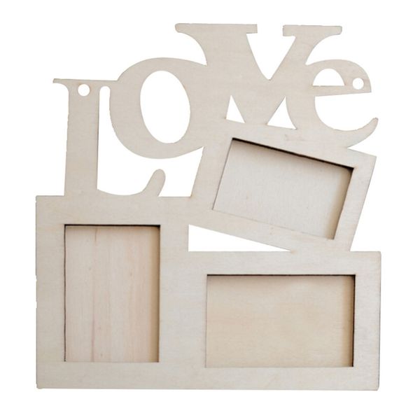 

mini love wooden family frame p wood picture frame rahmen white base art diy wooden family ps album frame living room