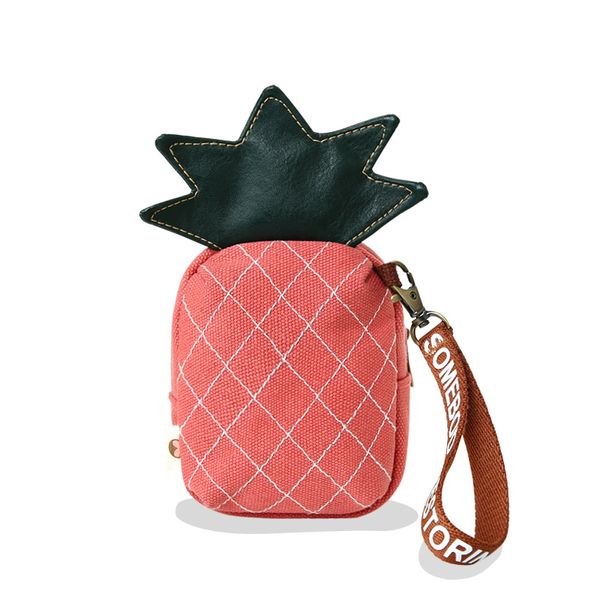 

kawaii food fruit shaped pencil case strawberry pineapple lipstick bag pen storage bag cosmetic coin holder wallet gift purses