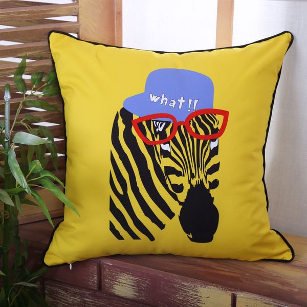 

personality cartoon pillow two-sided printing cushion home furnishing sofa back cushion come sample customize