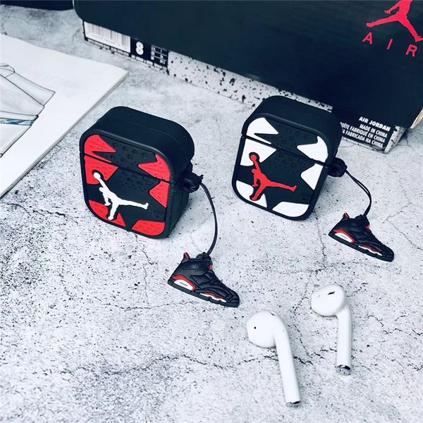 

For apple airpod ca e 3d cartoon de ign ilicone ca e for airpod 2 protective bluetooth earphone charging box cover for air pod