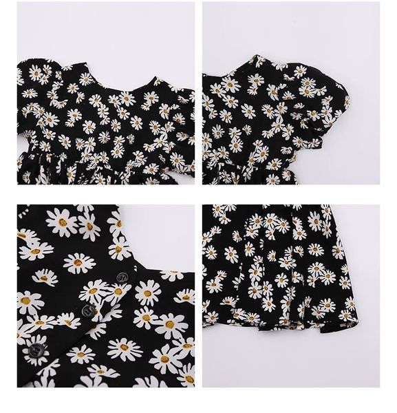 

2020 baby summer clothing toddler baby girl princess flowers dress sleeveless knee-length party dress clothes sundress, Red;yellow