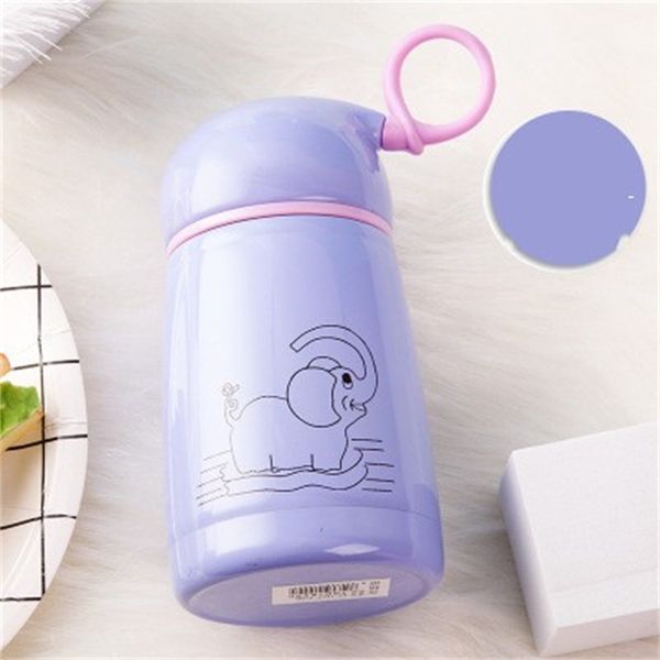

stainless steel insulated tumblers little elephant cartoon water bottle vacuum children big belly cup gift heat preservation 5 5ylb1