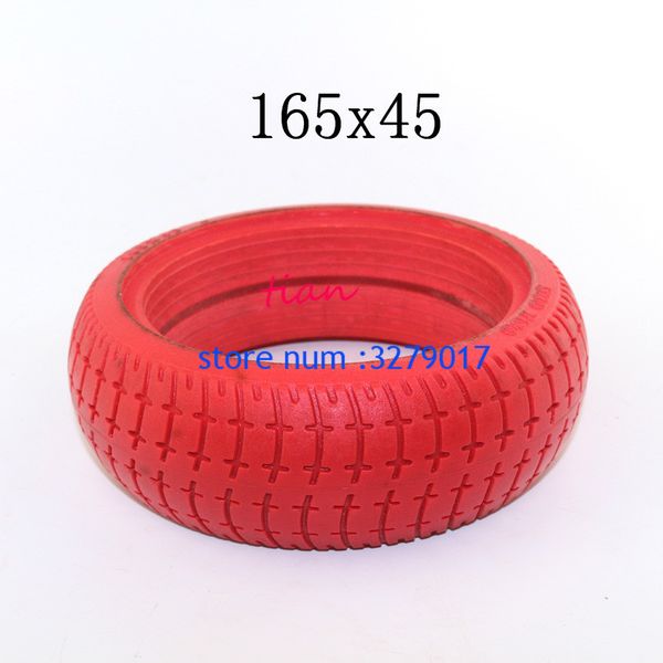 

made in china 6.5 inch tyre 165x45 solid tire for 6.5" hoverboard self balancing electric scooter