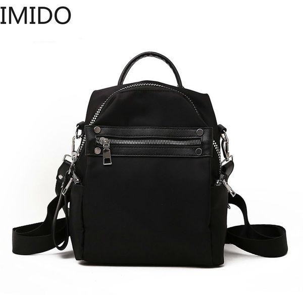 

imido nylon women backpacks large capacity ladies rucksacks fashion bookbags for teeanger girl bags