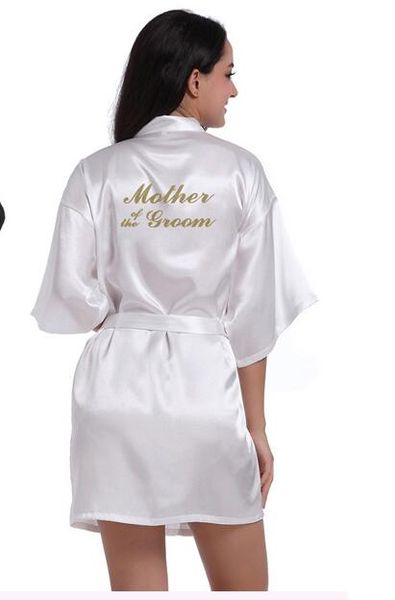 

rb89 rhinestone letter bride robes bridesmaids and maid of honor robes sleepwear nightwear wedding bathrobe night dress gow, Black;red