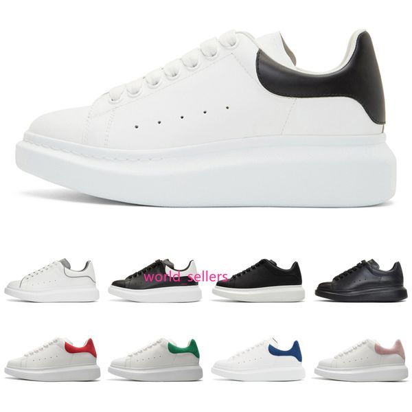 

2020 fashion luxury designer shoes platform sneakers for men women black white suede leather mens trainer vintage casual sports shoes