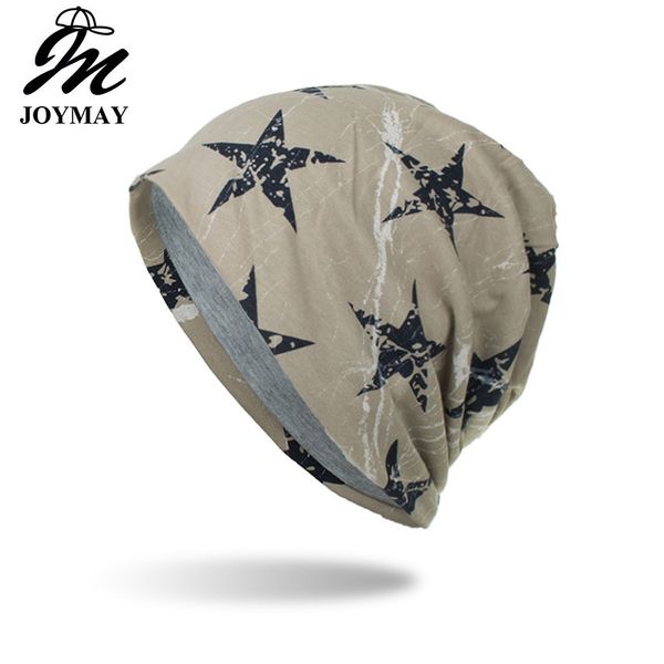 

joymay new arrival autumn winter hat star warm soft knitted winter hats for men women caps skullies beanies wm079