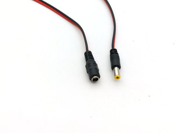 

50set (50pcs) dc power 2.1mm 5.5mm male +(50pcs) dc female socket connectors
