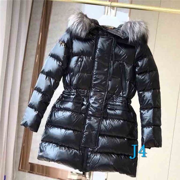 

parkas womens coat down coat solid color long jacket natural color warm womens clothes casual parkas s-- asian sizej4, Black