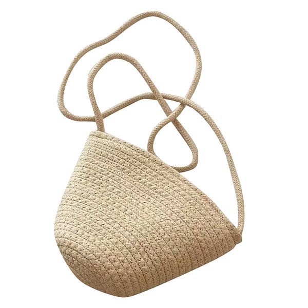 

woven bag vintage handmade woven shoulder bag bohemian summer vacation casual bags