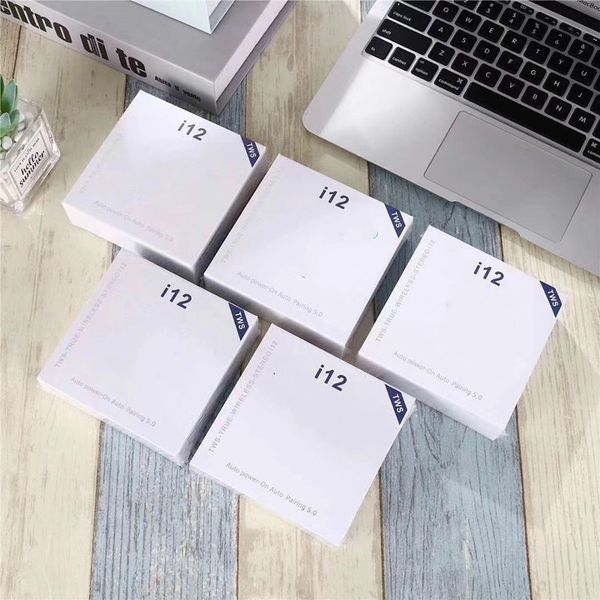 

i12 tws bluetooth 5.0 wireless earphone double calls stereo smart touch control earphones for android ios pk i10 i9s headphones