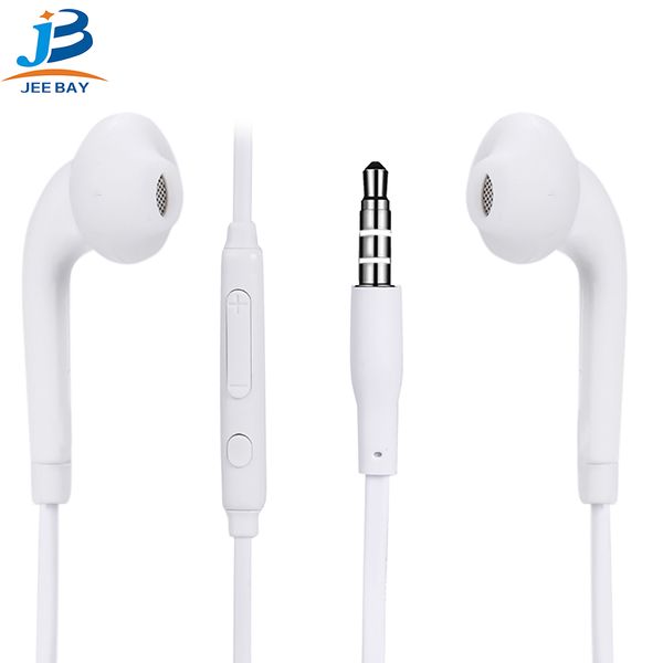 

Good Quality 3.5mm S6 Earphones For S7 S6 edge Headphone High Quality In Ear Headset Mic Volume Control With wholesale