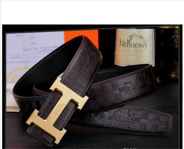 

fashion new 2020 design belt men's and women's fashion belt leather luxury brand belt gold, silver, black buckle men's and wo, Black;brown