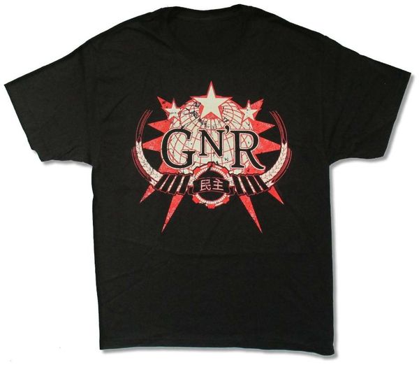 

gunds n roseds globe black t shirt новый официальный gnr john wick streetwear, White;black