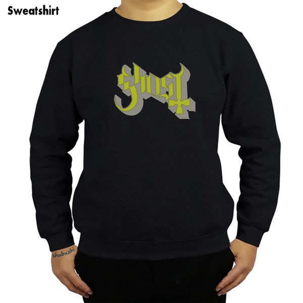 

new arrived cool o-neck men sweatshirt ghost b.c ' vert/gris keyline logo hoodies - neuf et officiel euro size sbz4544, Black