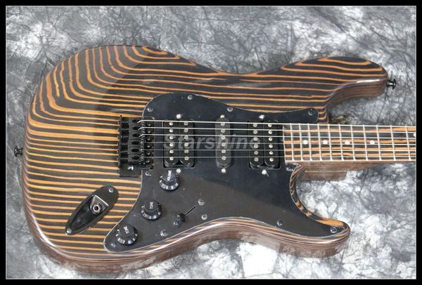 

new arrivel s-gb7 electric guitar technical wood good sound black hardware