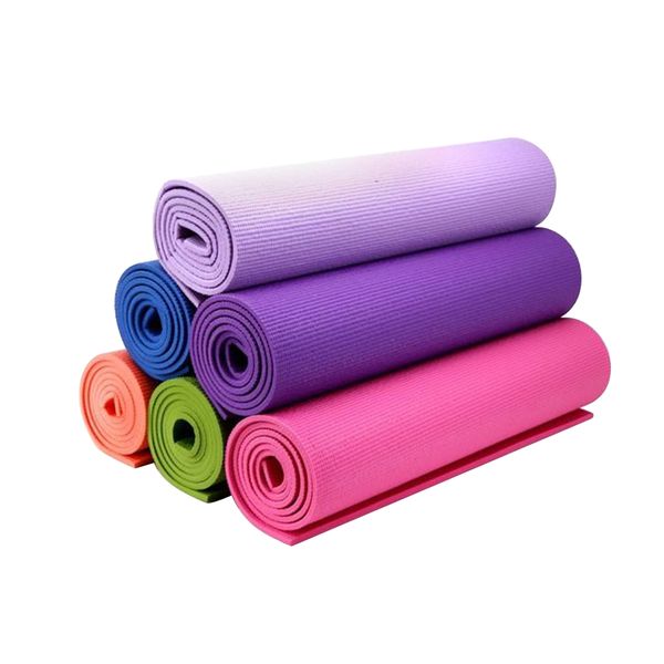 

68x24x0.24 inch (173*61*0.6cm) non-slip yoga gymnastics fitness mat training exercise body building cushion 6mm thick pad