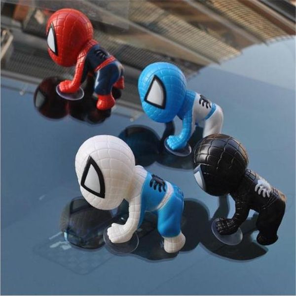 

mr cartoon for spider man climbing spider window with sucker for doll car home interior decoration gifts