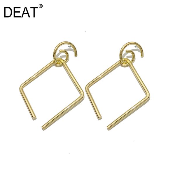 

deat] женщины split joint личность геометрическая серьги новый темперамент мода tide все матча весна осень 2019 13e572, Silver