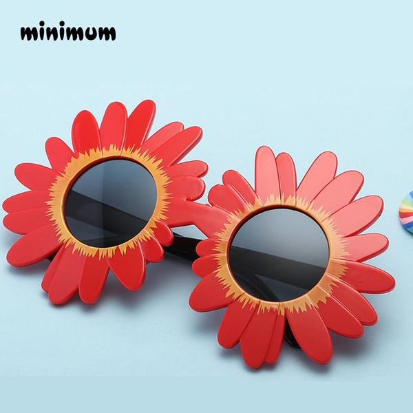 

minimum 2018 fashion sun flower round cute kids sunglasses uv400 girl lovely baby glasses children safe and comfortable eyewear lwqif, Blue