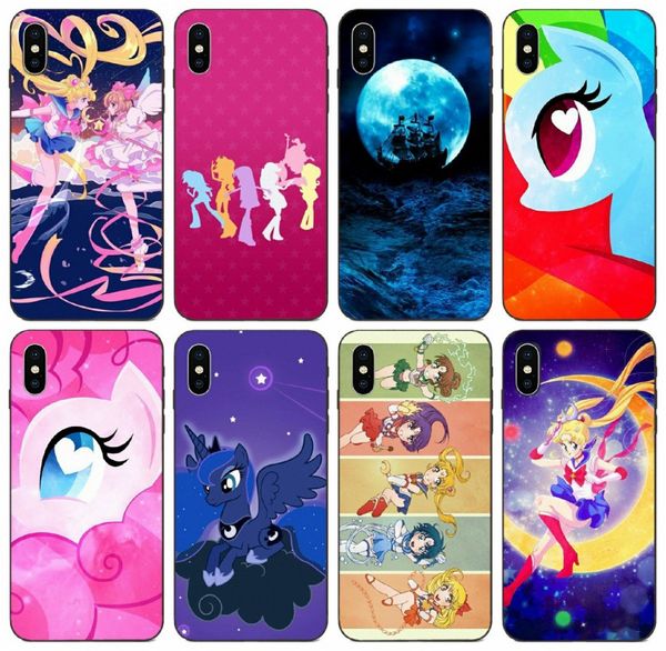 

tongtrade] sailor moon crystal case for iphone 11 pro x xs max 8 7 6s 6p 5s 5p galaxy j3 huawei p30 p20 p10 lite xiaomi 5 6 soft tpu case