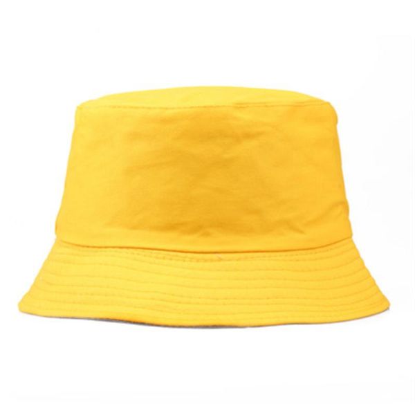 

korean candy color fisherman hat for women men portable folding hat spring summer fashion outdoor sunshade white red