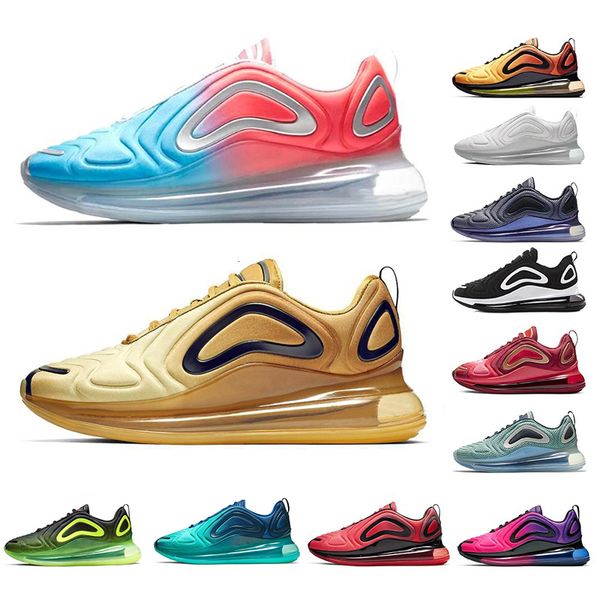 

new arrival metallic platinum triple black running shoes 2019 new forest team crimson red sunrise sunset deep blue pink sea sneakers 36-45