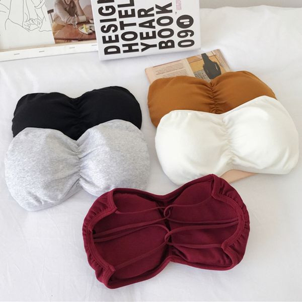 

невидимый сексуальный бюстгальтер женское белье backless без бретелек бесшовная стринги sexy bralette mujer femme brassiere crop top push up, Red;black