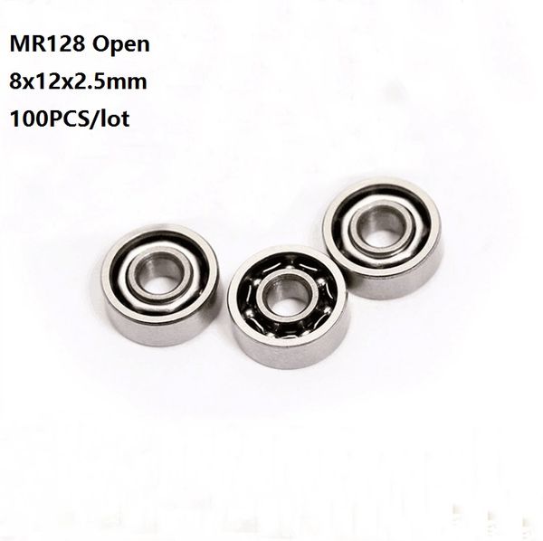 100 teile/los Freies verschiffen MR128 678 Offener Typ Rillenkugellager Miniatur Mini lager 8*12*2,5mm 8x12x2,5mm