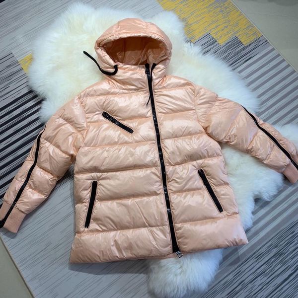

fashion winter jacket women hooded down jacket thick down parkas pink black female down coat slim warm winter coat snown outwear