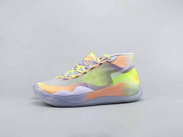 

бесплатная доставка два colorways из kd 12 eybl баскетбольная обувь мужчины кевин дюрант красная орбита синяя глазурь оранжевый пульс едва в