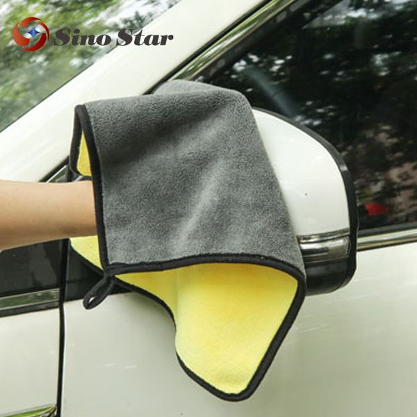 

ss-wt7 car wash tool 30*60cm 800gm2 microfiber washing car cleaning towel