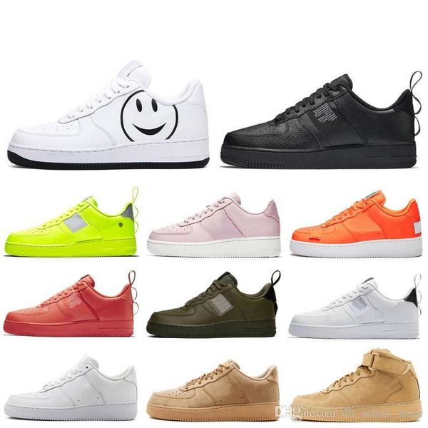 

2020 one 1 dunk men women running shoes flyline ones shoes white black wheat have a day mens designer trainers sneakers