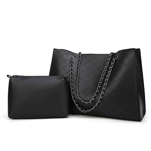 

winter contemporary bags women movie star style metal chain totes shoulder bags messenger composite bag sets cymka bolsa