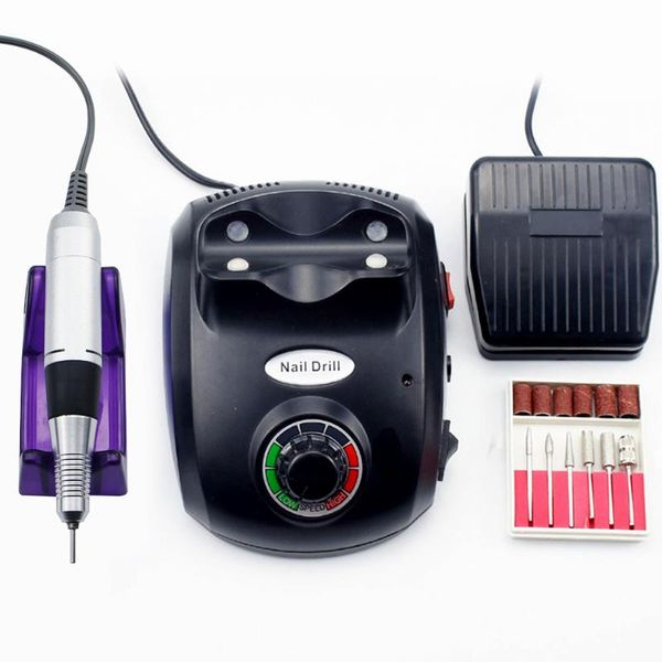 

nail drill & accessories 35000/20000 rpm polish machine manicure electronic file pedicure kit art equipment