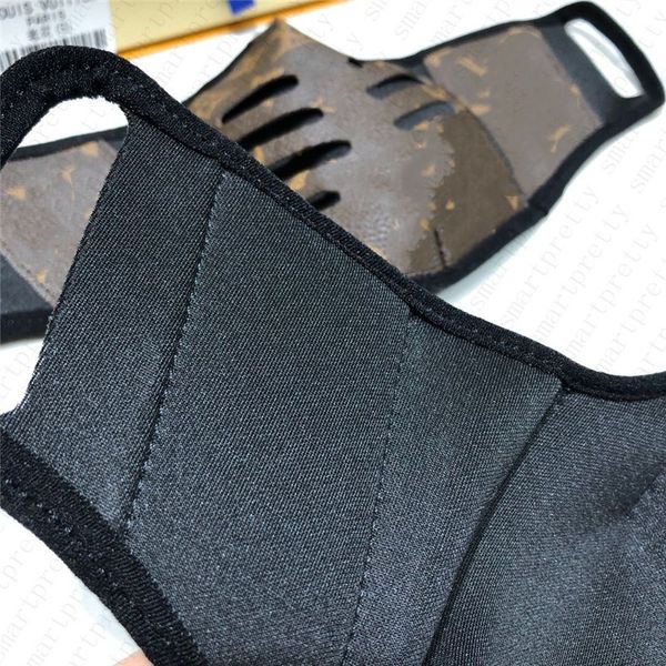 

pu leather masks for women men half face anti dust haze face masks cosplay party mask cycling cover multicolors dhl d5710