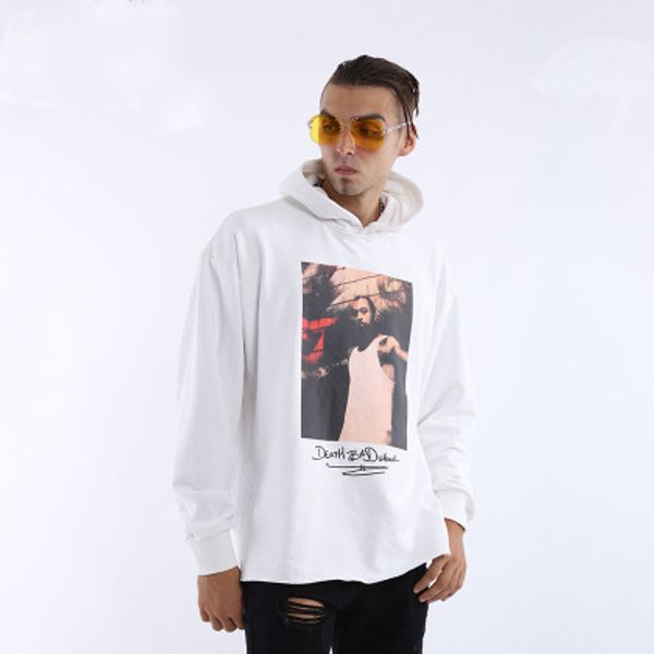 

mens designer hoodies solid color casual letter v pullover luxury figure pattern mens clothing trendy streetwear s-xl, Black