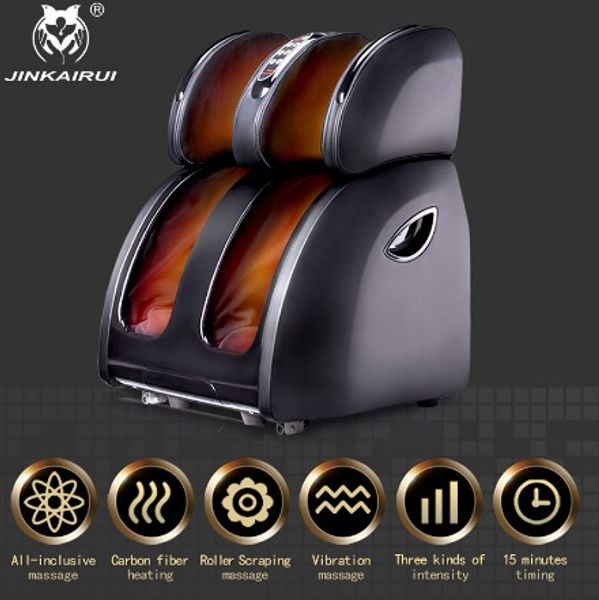 

2020 electric vibrating foot massager infrared heating knee leg calf thigh massage device air pressure massagem pain relief