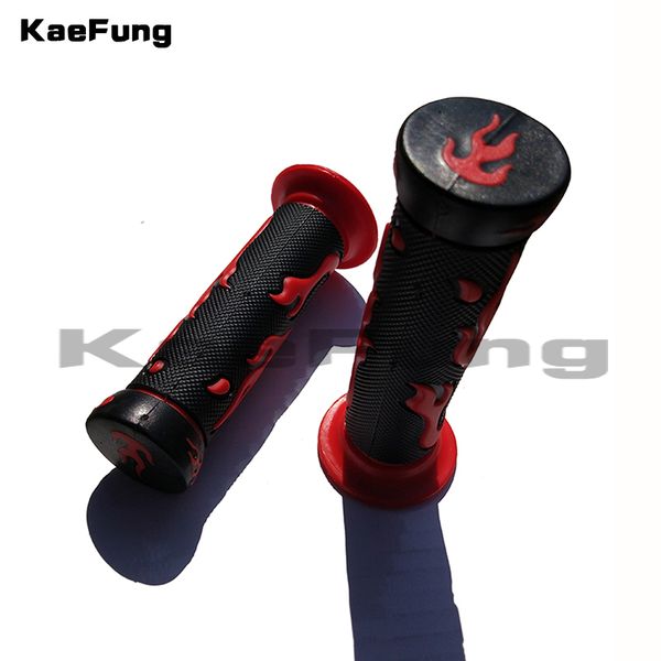 

motorcycle 7/8'' retro rubber handlebar hand grip fo dirt pit bike electric bike scooter bik moped quad atv