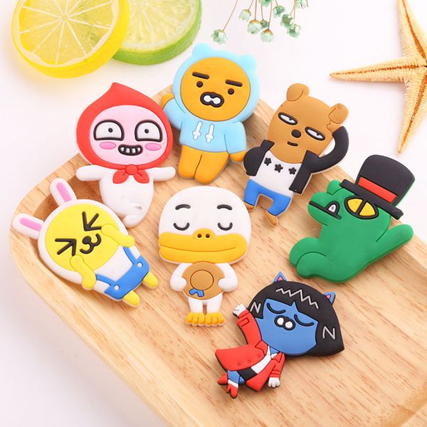 

cute silicone cartoon anime fridge magnets whiteboard sticker refrigerator magnets kids toy gift home decoration wholesale -20