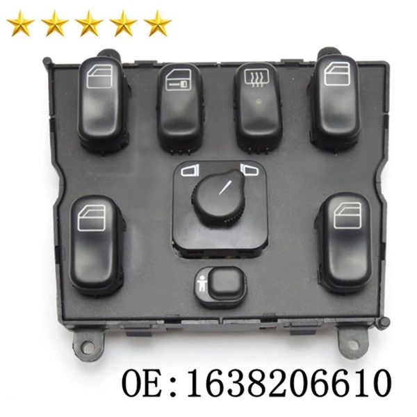 

a1638206610 power window switch for benz ml320 w163 ml400 ml430 ml500 a 1638206610 car electric window lifter switch
