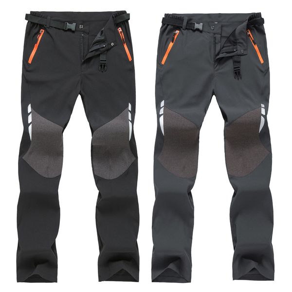 

outdoor pants breathable men's assault spring summer thin loose movement hiking pant for male, Black;green