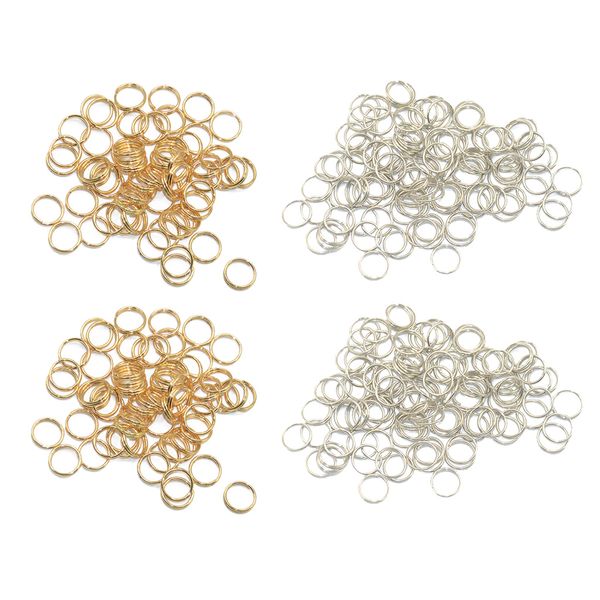 

800pcs stainless steel split ring lure tackle connector rings fishing accessories