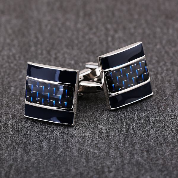 

kflk jewelry shirt cufflink for mens brand black cuff link 2018 round luxury wedding male ing, Silver;golden