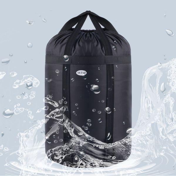 

lightweight nylon compression stuff sack bag outdoor camping sleeping small bag 40 * 20 * 20cm