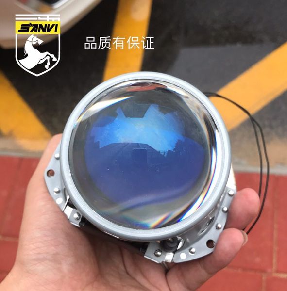 

auto lights 3.0 inch bi xenon hella headlamp projector lens aluminum car hid headlight modify d2s d2h reflector high low beam